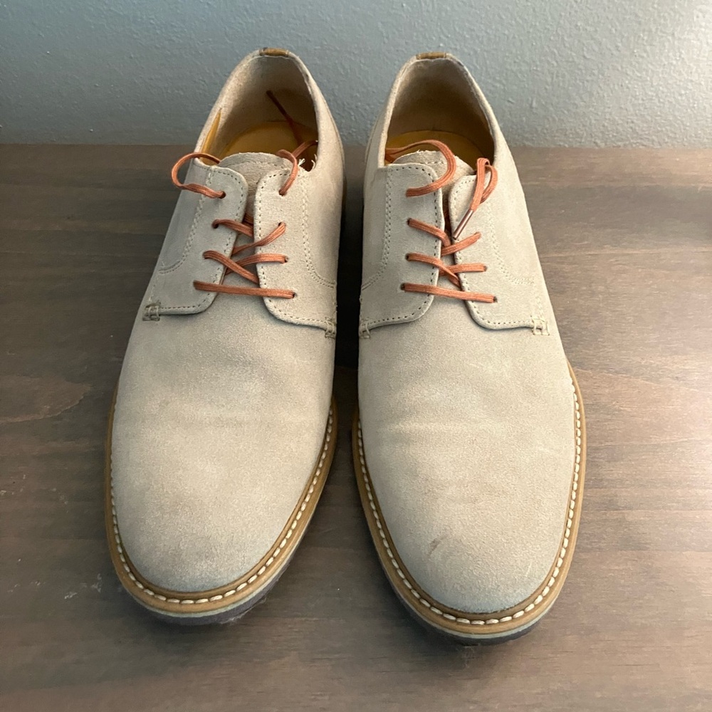 Johnston & Murphy Tan Oxford Shoes